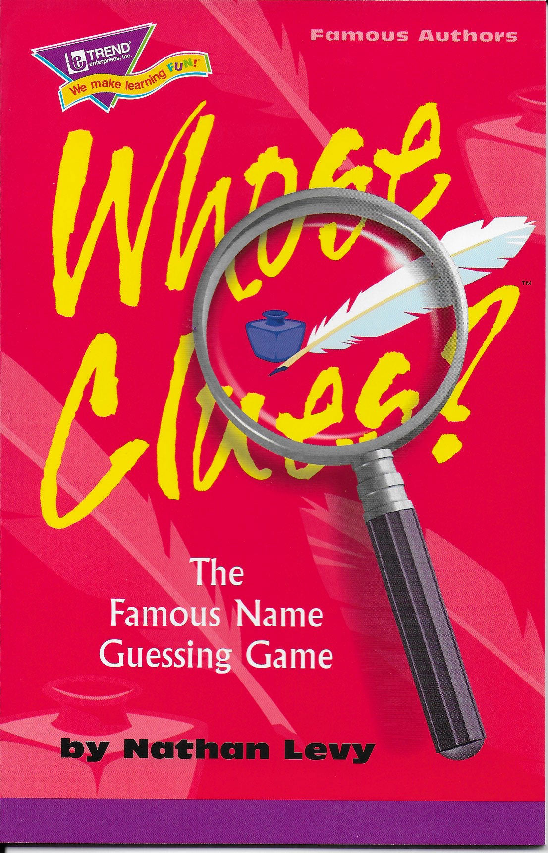 Whose Clues: Famous Authors (Volume 2)